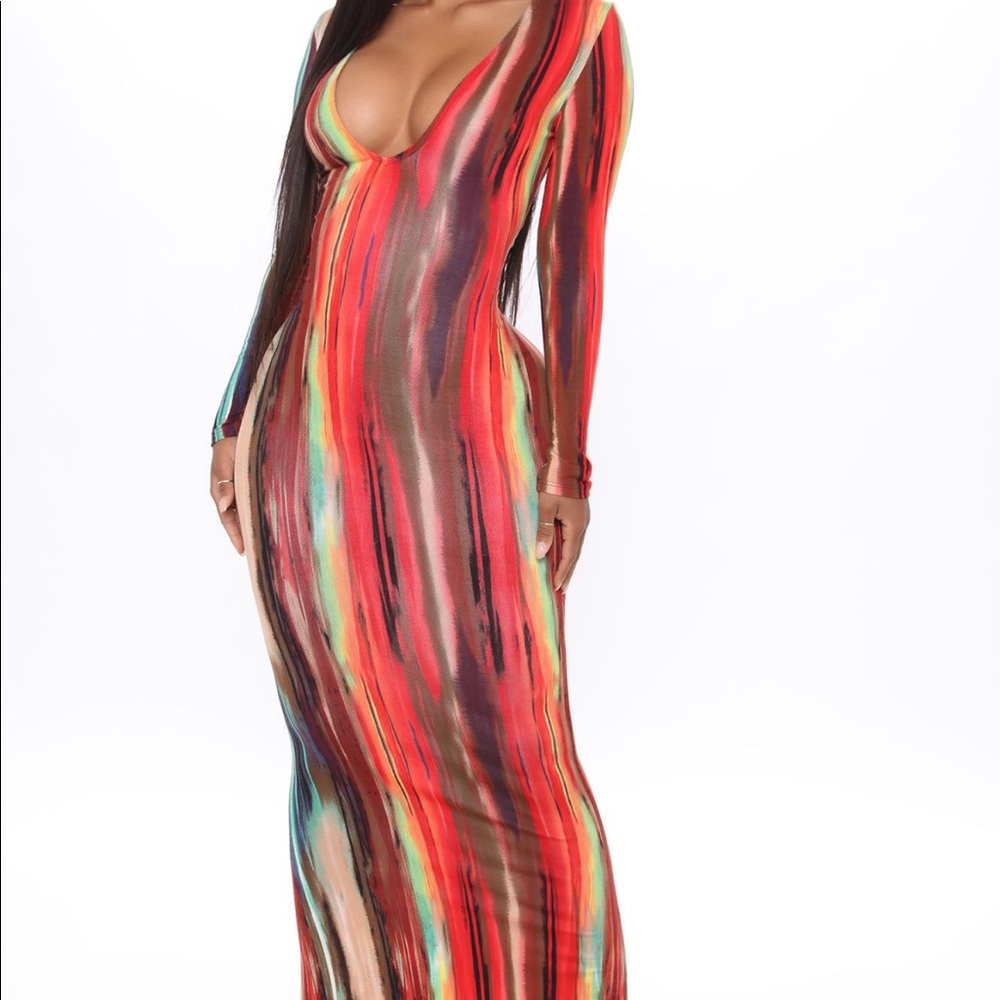 Fashion Nova Work of Art Dress Size M